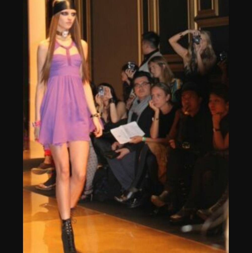 Versace For H&M Silk Mini Dress